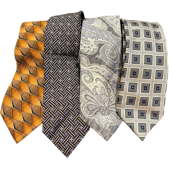 Jz Richards Other - Jz Richards j.z. Gallery silk tie lot neckties silk made in USA like new